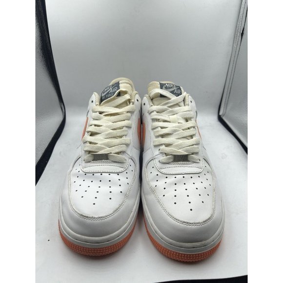 Nike AF1 Air Force One White Atomic Red 488298 131 Size 10.5 - Picture 4 of 7
